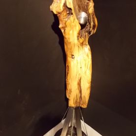 Skulptur aus Holz